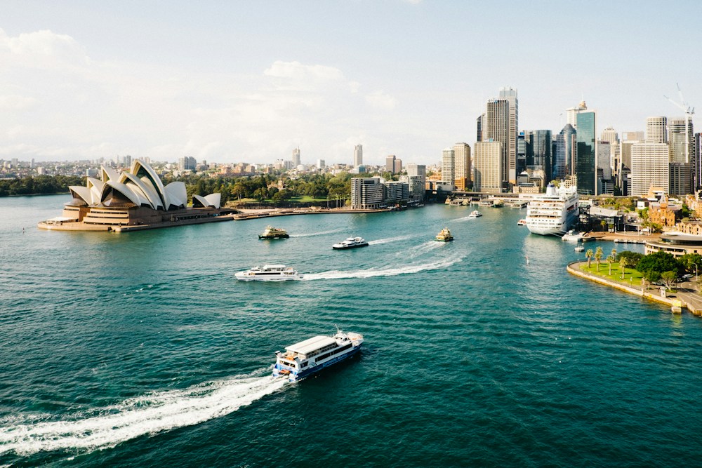 Sydney Harbour and the Opera House
